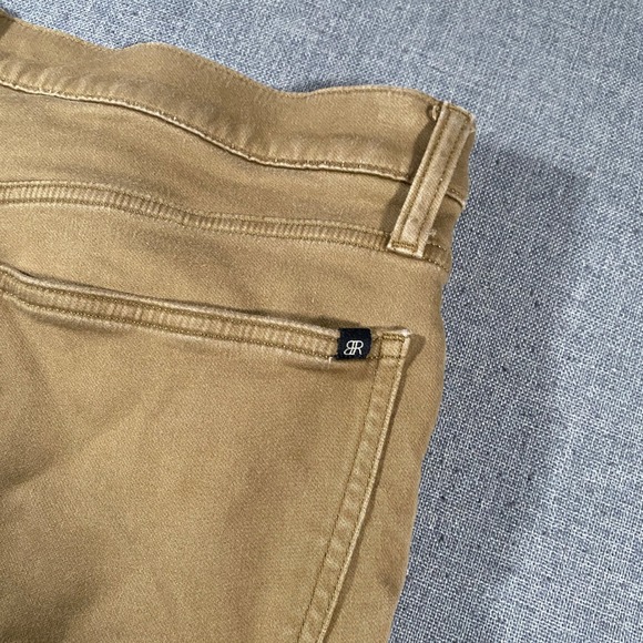 Banana Republic Pants Mens 38x29 Tan Five Pocket Stretch Cotton Trousers - Picture 3 of 8